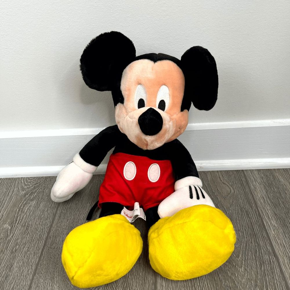 Disney Store Mickey Mouse Stuffed Plush 15"